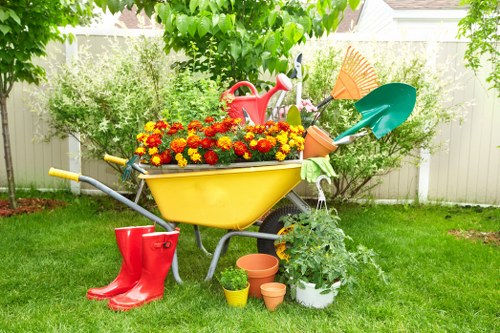 Low-carbon van supporting sustainable gardening in Canning Town